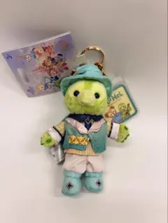 上海ディズニー限定 10周年記念グッズ オルメル ぬいぐるみキーホルダー