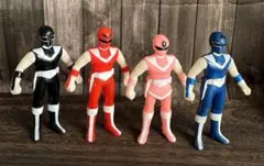 光戦隊マスクマン ミニソフビ 4体セット