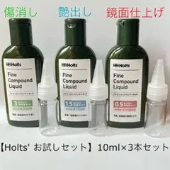ホルツ コンパウンド 小分け 3本セット 洗車 傷消し 艶出し 鏡面仕上げのサムネイル