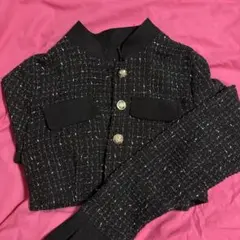 SHIEN ツイードジャケット　ジャケット　レディース