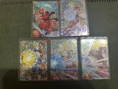 スーパードラゴンボールヒーローズ HG7-CP 孫悟空含む5種