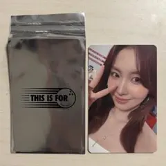 THIS IS FOR 特典トレカ モモ