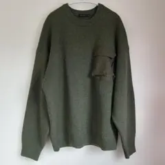 niko and... オリーブグリーン ニットセーター L