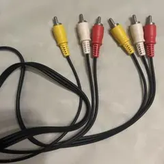 RCA端子 映像音声ケーブル 3ピン×2セットのサムネイル