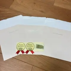 JILLSTUART ショップ袋 3枚セット バースデーシール付