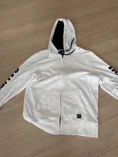 Hollister フルジップパーカー L ホワイト