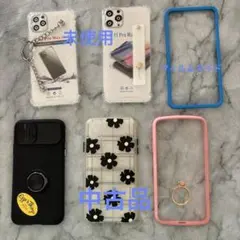 iPhone11promax ケース　５つ　フィルム貼り替えガイド付き