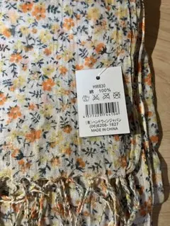 新品未使用 綿100% ストール 薄手のサムネイル