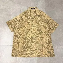 MONDORY CLUB アロハシャツ Y2K ボタニカル 日本製 M