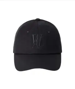 WOOALONG ウアロン ベースボールキャップ ブラック系その2
