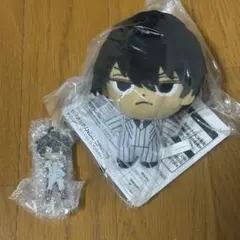 一番くじ 桃源暗鬼 弐 桃角桜介2点セット ぬいぐるみ ラバーチャーム