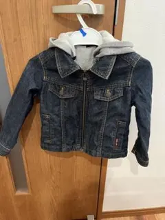 コムサ デニムジャケット フード付き　100