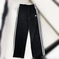adidas 3本ライン ブラックジャージパンツ ASIA D