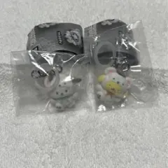 サンリオ めじるしアクセサリー ふわふわスノー ポチャッコ　ポムポムプリン