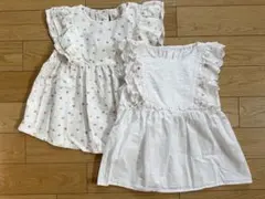 女の子　トップス2点つめあわせ　130