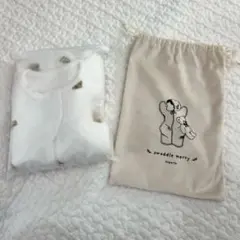 【新品未使用】スワドルメリー　秋冬用　キルト　M サイズ　くまとおもちゃ