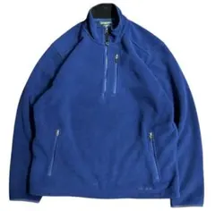 80s VINTAGE L.L.Bean 裾ロゴ ハーフジップ フリース