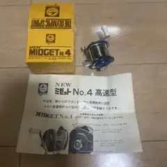 オリムピックNEW ミゼット NO.4 高速型リール 中古未使用のサムネイル