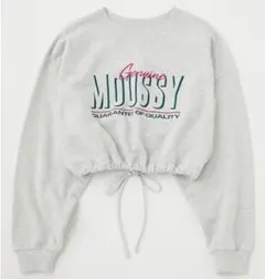 MOUSSY SHORT プルオーバー マウジー トップス トレーナー ショート
