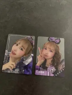 fruitszipper 仲川瑠夏　トレカ　2種類