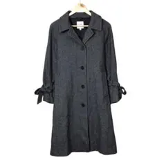 ユニクロ×JW ANDERSON ロングコート　ウール　レディース　グレー