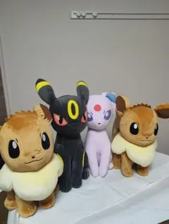 めちゃもふぐっと　イーブイ　エーフィー　ブラッキー　ぬいぐるみ
