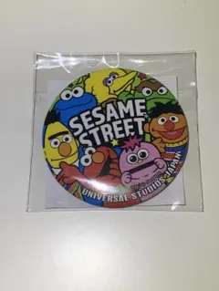 セサミストリート 缶バッジ ユニバーサル・スタジオ・ジャパン