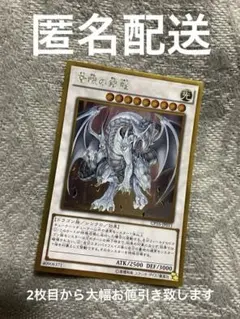 遊戯王　蒼眼の銀龍　カード　ゴールドレア