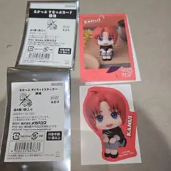 神威　るかっぷ　ダイカットステッカー　すなっぷカード　銀魂