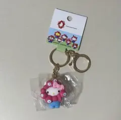 「新品」ハローキティ 大阪Expo2025デザイン キーホルダー