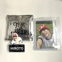 INI HIROTO 西洸人　ネームプレート 7000円トレカ