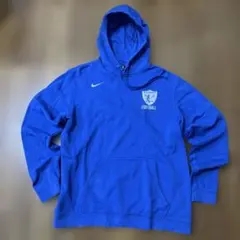 や*様 NIKEナイキ　チームプルオーバーパーカーブルーM