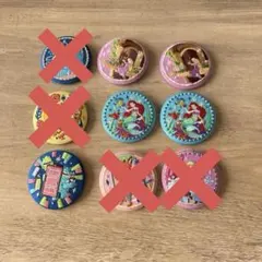 【バラ売り可】ディズニー　刺繍缶バッジ　セット