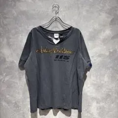 【送料無料⑧】 USA 古着 Harley-Davidson プリントＴシャツ