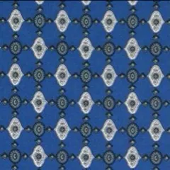 SOULEIADO パブロ　ナイトブルー　シーチング　生地　ハギレ