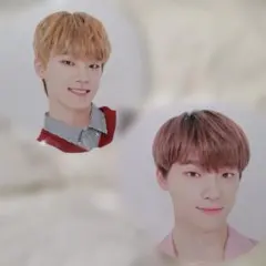 【2枚セット】ディノ　うちわ　HARU Happy Ending