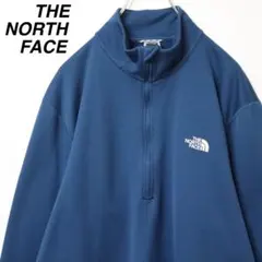 【XLサイズ】ザノースフェイス ハーフジップジャケット ワンポイント US規格