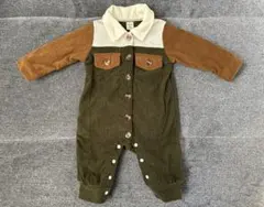 【美品】SHEIN コーデュロイロンパース 3-6M 60-70cm