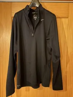 Nike DRI-FIT ハーフジップトップス L ブラック