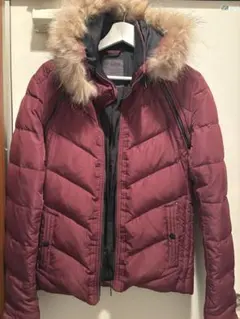 V-MEN ファー付きダウンジャケット