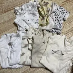半袖ロンパース肌着セット