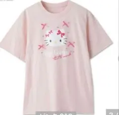 しまむら×辻希美×Ange Charme×TシャツMピンク系