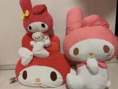 マイメロ　超超BIG ぬいぐるみ　ラブリーピンク　3セット