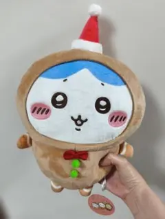 ハチワレ ジンジャーマン BIGぬいぐるみ クリスマス　ちいかわのサムネイル