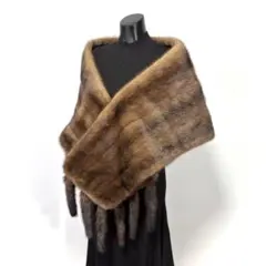 美品FENDI フェンディ 大判 キャンディストール マフラー カシミア