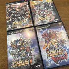 PS2 スーパーロボット大戦　4本まとめ売り