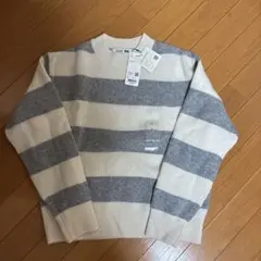 新品タグ付　ユニクロ　コントワー・デ・コトニエ ラム　クルーネックセーター　L