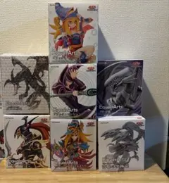 遊戯王　フィギュア　equal＝arts 7点