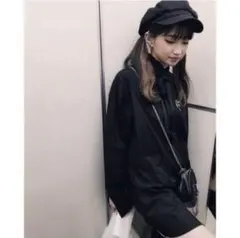 黒宮れい Suicide 長袖シャツワンピース