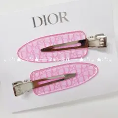 【新品】ディオールビューティー 正規ノベルティ ピンクのヘアピン